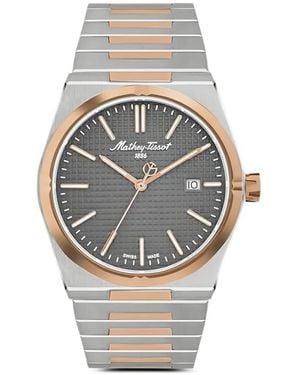 Mathey-Tissot Zeus 41Mm Watch - Grey