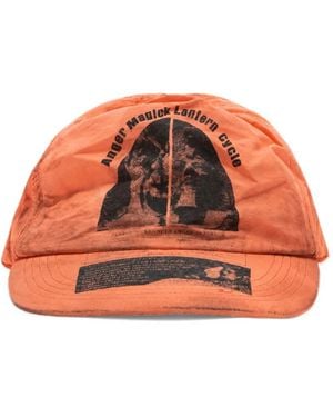 PALY Mgk Lantern Printed Five-Panel Cap - Orange