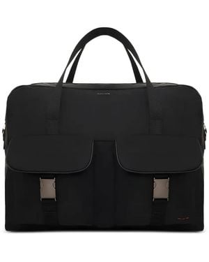 Kiton Maletín Con Cierre De Hebilla - Negro