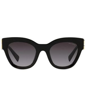 Miu Miu Cat-Eye Sunglasses - Black
