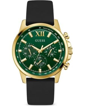 Guess Walker Multifunction 44Mm Watch - Green