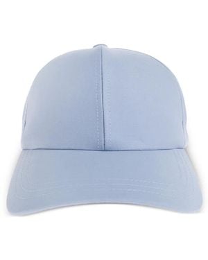 Balmain Cappello Da Baseball Con Logo - Blu