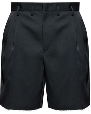 Maison Margiela Frayed Shorts - Black