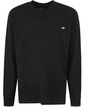 Dickies Logo-Patch T-Shirt - Black