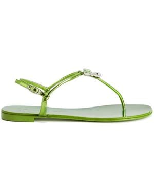 Giuseppe Zanotti Alphonsine サンダル - グリーン