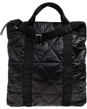 AllSaints Zaino Kei Trapuntato - Nero