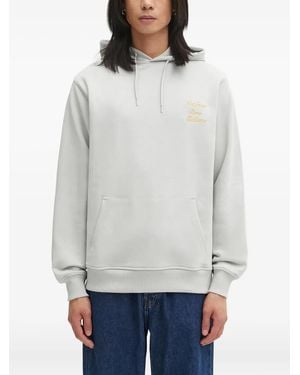 Drole de Monsieur Drawstring Hoodie - Gray