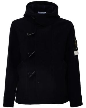 Stone Island 4100039 Kapuzenjacke - Schwarz