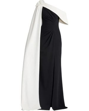 Tadashi Shoji One-Shoulder Maxi Dress - Black