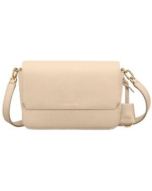 Maison De Sabre Medium Flap Bag - Natural