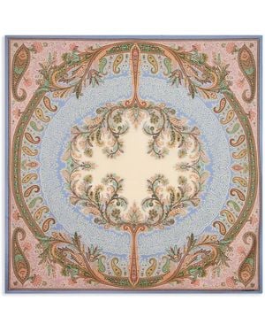 Etro ペイズリー スカーフ - メタリック