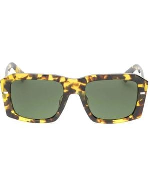Dolce & Gabbana Zonnebril Met Schildpadschild-Design - Groen