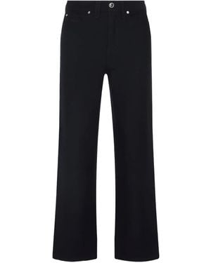 Brioni Cotton Straight-leg Trousers - ブルー