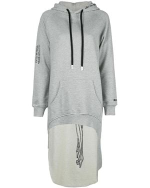 Haculla Pardon Extended Hoodie - Gray