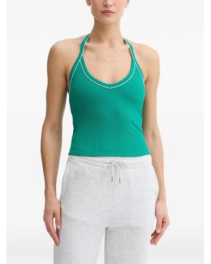 P.E Nation Layback Performance Tank Top - Green
