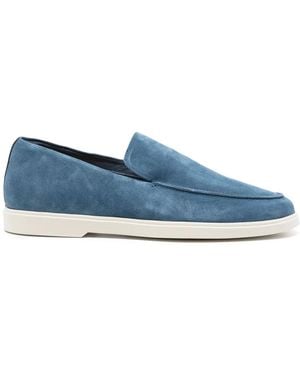 Frescobol Carioca Miguel Suède Loafers - Blauw