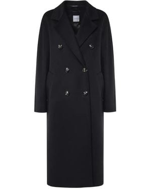 Alisheva Manteau À Boutonnière Croisée - Black