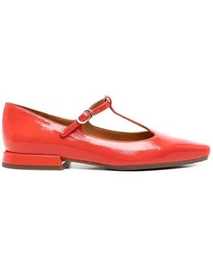 Chie Mihara Garich T-Strap Court Shoes - Red