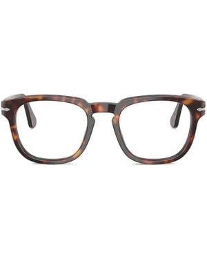 Persol Occhiali Con Montatura Wayfarer - Marrone