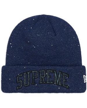 Supreme New Era Metallic Arc ビーニー - ブルー