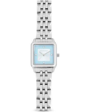 Trussardi Square 30Mm Watch - White