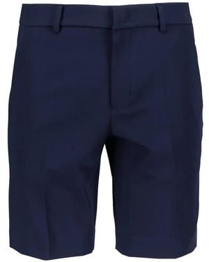 Alpha Tauri Pantalones Plisados - Azul
