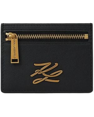 Karl Lagerfeld Tarjetero K/Autograph - Negro