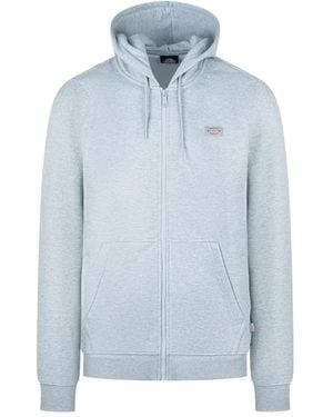 Dickies Zip Logo Hoodie - Blue