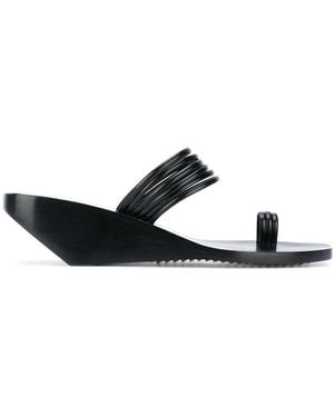 Rick Owens Geometric Sandals - Black