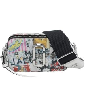 Marc Jacobs Pop Americana Print Cross Body Bag - White