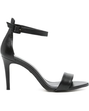 Carrano 90Mm Leather Sandals - Black