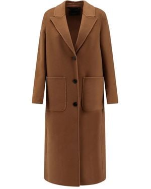 Paltò Elsa Coat - Brown