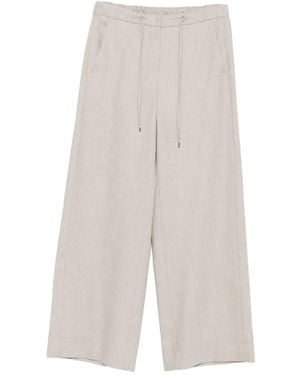 Max Mara Drawstring-Waist Pants - White