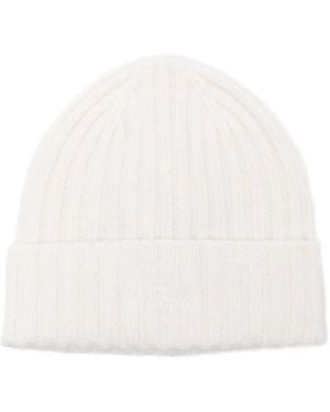 MC2 Saint Barth Wengen Cashmere Hat - White