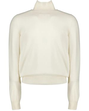 Givenchy Pullover Mit Rollkragen - Weiß