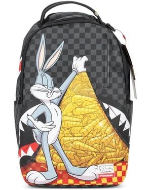 Sprayground Mochila Con Parche Del Logo De X Looney Tunes - Azul