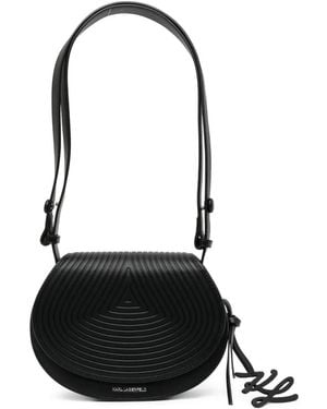 KARL LAGERFELD Saddle Bag - Black