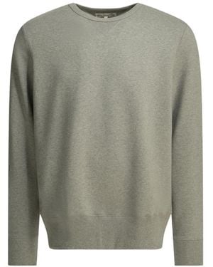 Merz B. Schwanen Organic-Cotton Sweatshirt - Green