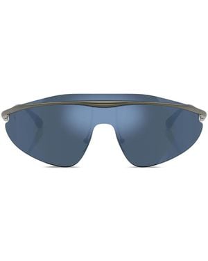 Ferrari Sonnenbrille Mit Oversized-Gestell - Blau