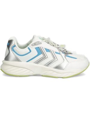 Hummel Reach Lx 6000 Sv Metallic Chevron Sneakers - Blue