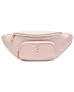 Liu Jo Logo-Plaque Belt Bag - Pink