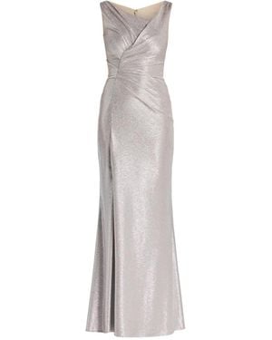 Talbot Runhof Vestido De Fiesta Mirroball - Blanco