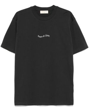 Museum of Peace & Quiet Wordmark T-shirt - ブラック