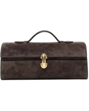 SAVETTE Symmetry Pochette Mini Bag - Brown