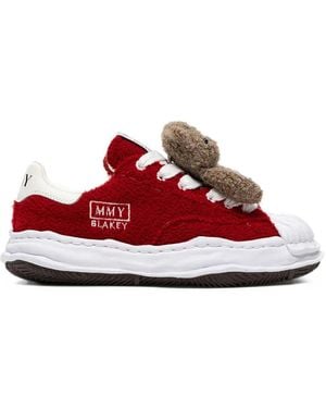 Maison Mihara Yasuhiro X House Blakey Og Sole Chenille-Embroidered Low-Top Trainers