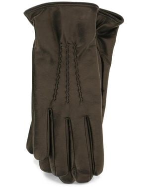 Lardini Leather Gloves - Green