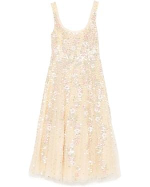 Needle & Thread Confetti Jurk - Naturel
