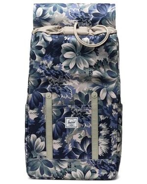 Herschel Supply Co. Retreat Floral-Print Backpack - Blue