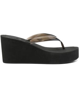 Ancient Greek Sandals 80 Mm Etheria Sandals - Black