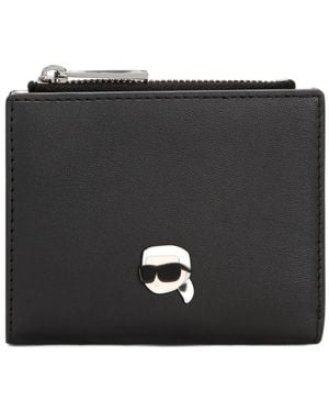 KARL LAGERFELD Ikon Bifold Wallet - Black